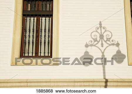 Window And Street Lamp Shadow View Large Photo Image Stock Photo - Window And Street Lamp Shadow. Fotosearch