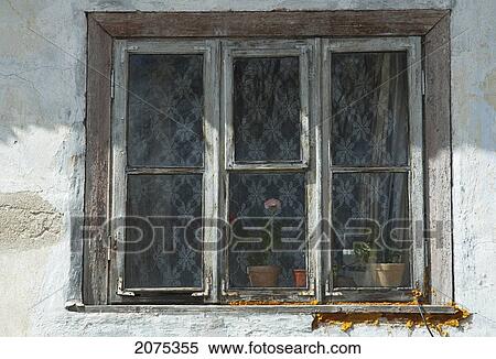 Stock Photography - Window, Trakai, Lithuania. Fotosearch