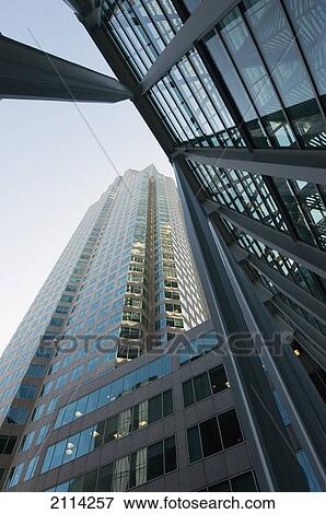Stock Photo - Windows Of Office Towers; Toronto Ontario Canada. Fotosearch
