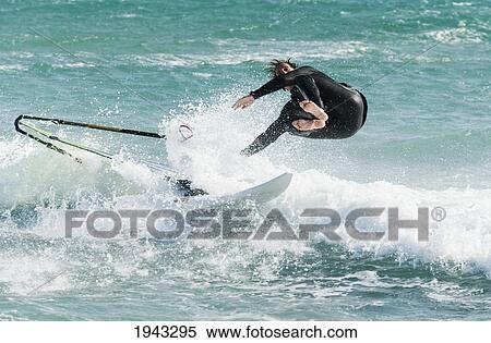 Windsurfing Off Punta Paloma; Tarifa Cadiz Andalusia Spain View Large Photo Image Stock Photography - Windsurfing Off Punta Paloma; Tarifa Cadiz Andalusia Spain. Fotosearch