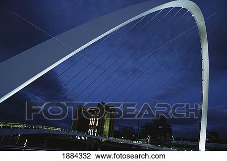 Winking Eye Bridge At Night View Large Photo Image Stock Image - Winking Eye Bridge At Night. Fotosearch