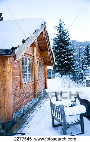 Winter alpine scenery with mountains, snow and a pine forest with Brekke rental cabins; Ortnevik, Sognefjord, Norway View Large Photo Image Stock Photography - Winter alpine scenery with mountains, snow and a pine forest with Brekke rental cabins; Ortnevik, Sognefjord, Norway. Fotosearch