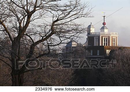 Winter Morning In Greenwich Park With Royal Observatory; Greenwich, London, England, Uk View Large Photo Image Stock Photograph - Winter Morning In Greenwich Park With Royal Observatory; Greenwich, London, England, Uk. Fotosearch