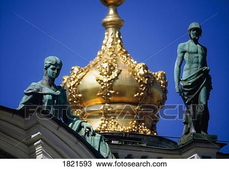 Winter Palace, St. Petersburg, Russia; Detail Of A Palace From Imperial Russia View Large Photo Image Stock Image - Winter Palace, St. Petersburg, Russia; Detail Of A Palace From Imperial Russia. Fotosearch