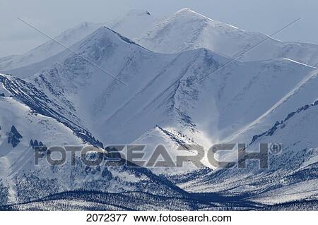 Winter Scene Along The Dempster Highway, Yukon, Canada View Large Photo Image Stock Photo - Winter Scene Along The Dempster Highway, Yukon, Canada. Fotosearch