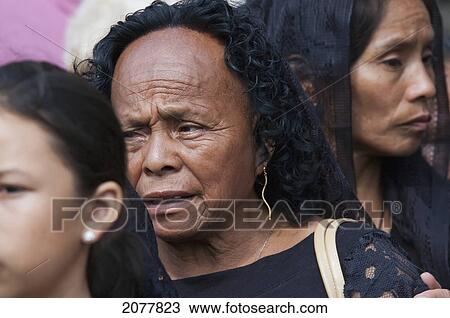 Woman Dressed In Mourning At The Holy Burial Procession On Good Friday In Antigua Guatemala, Sacatep View Large Photo Image Stock Image - Woman Dressed In Mourning At The Holy Burial Procession On Good Friday In Antigua Guatemala, Sacatep. Fotosearch