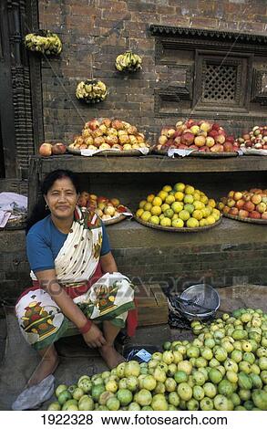 Woman Fruit Seller View Large Photo Image Stock Photo - Woman Fruit Seller. Fotosearch