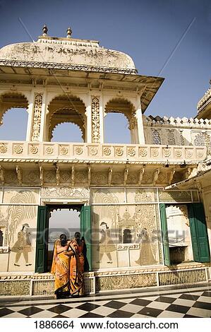 Woman Looking At Lake Pichola From City Palace View Large Photo Image Picture - Woman Looking At Lake Pichola From City Palace. Fotosearch