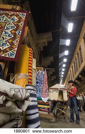 Woman Looking At Tent In Tentmakers Bazaar Beside Qasaba View Large Photo Image Stock Image - Woman Looking At Tent In Tentmakers Bazaar Beside Qasaba. Fotosearch
