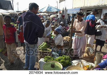 Woman Pounding Parsley At The Weekly Market In Fianarantsoa, Madagascar View Large Photo Image Picture - Woman Pounding Parsley At The Weekly Market In Fianarantsoa, Madagascar. Fotosearch