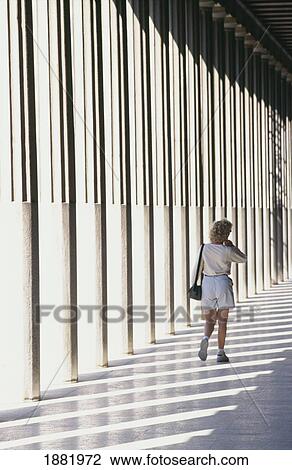 Woman Walking Beside Columns In Stoa Of Attalos, Agora View Large Photo Image Stock Image - Woman Walking Beside Columns In Stoa Of Attalos, Agora. Fotosearch