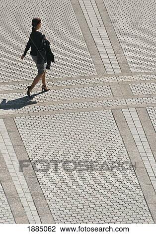 Woman Walking In Shinjuku View Large Photo Image Stock Image - Woman Walking In Shinjuku. Fotosearch