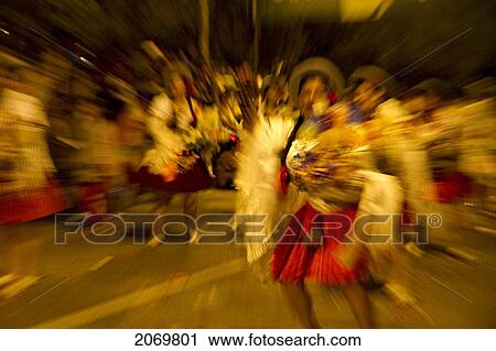 Women Dancing In The Gran Entrada De Comadres Parade During The Carnaval Chapaco At Night, Tarija, Bolivia View Large Photo Image Stock Image - Women Dancing In The Gran Entrada De Comadres Parade During The Carnaval Chapaco At Night, Tarija, Bolivia. Fotosearch