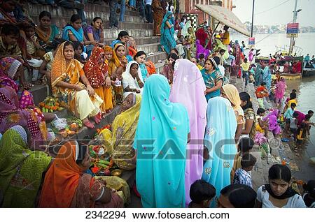 Women In Traditional Clothing; India View Large Photo Image Picture - Women In Traditional Clothing; India. Fotosearch
