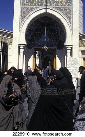 Women In Veils, Saida Ruqqaya Mosque, Damascus, Syria View Large Photo Image Stock Image - Women In Veils, Saida Ruqqaya Mosque, Damascus, Syria. Fotosearch