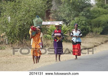 Women On The Road Near Ambalavao, Fianarantsoa Province, Madagascar View Large Photo Image Stock Image - Women On The Road Near Ambalavao, Fianarantsoa Province, Madagascar. Fotosearch