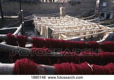 Stock Photo - Wool Trade. Fotosearch