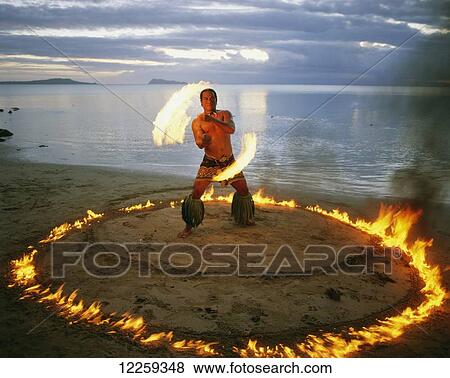 World champion Samoan fire dancer Pati Leva; Samoa View Large Photo Image Stock Photo - World champion Samoan fire dancer Pati Leva; Samoa. Fotosearch