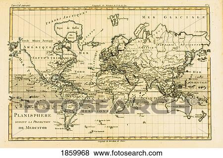 World Map, Circa. 1760. From “Atlas De Toutes Les Parties Connues Du Globe Terrestre †By Cartographer Rigobert Bonne. Published Geneva Circa. 1760. View Large Photo Image Stock Photo - World Map, Circa. 1760. From “Atlas De Toutes Les Parties Connues Du Globe Terrestre †By Cartographer Rigobert Bonne. Published Geneva Circa. 1760.. Fotosearch