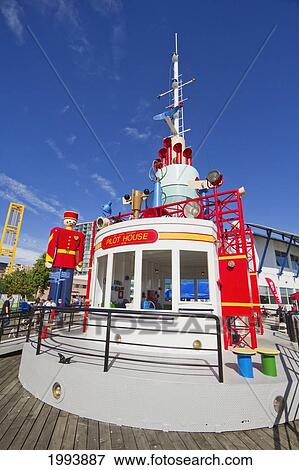 World's Largest Tin Soldier And Pilot House At Westminster Quay, New Westminster, British Columbia, Canada View Large Photo Image Stock Photo - World's Largest Tin Soldier And Pilot House At Westminster Quay, New Westminster, British Columbia, Canada. Fotosearch