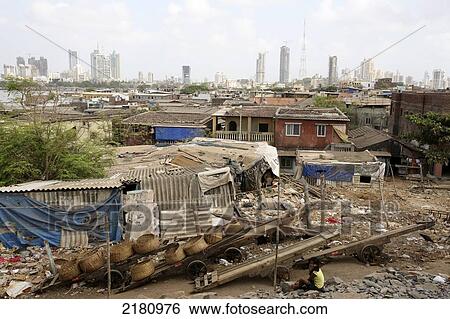 Worli fishing village and urban slum; Mumbai, India View Large Photo Image Stock Photograph - Worli fishing village and urban slum; Mumbai, India. Fotosearch
