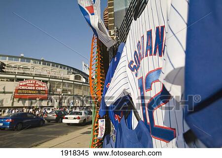 Wrigley Field And Souvenirs, Chicago, Illinois, Usa, Home Of Chicago Cubs View Large Photo Image Stock Photography - Wrigley Field And Souvenirs, Chicago, Illinois, Usa, Home Of Chicago Cubs. Fotosearch