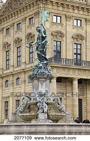Wurzburg Residence; Wurzburg Bavaria Germany View Large Photo Image Stock Photo - Wurzburg Residence; Wurzburg Bavaria Germany. Fotosearch
