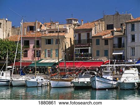 Yachts Moored At Town Waterfront View Large Photo Image Stock Image - Yachts Moored At Town Waterfront. Fotosearch