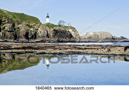 Yaquina Head Lighthouse; Yaquina Head Outstanding Natural Area, Newport, Oregon, Usa View Large Photo Image Stock Photography - Yaquina Head Lighthouse; Yaquina Head Outstanding Natural Area, Newport, Oregon, Usa. Fotosearch
