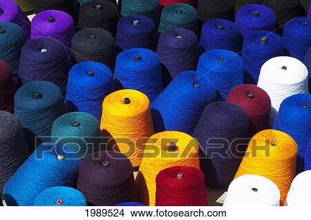 Picture - Yarns, San Juan Chamula, Chiapas, Mexico. Fotosearch