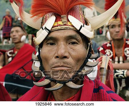 Yimchungru Tribesman During Hornbill Festival, Portrait; Nagaland, India View Large Photo Image Stock Photograph - Yimchungru Tribesman During Hornbill Festival, Portrait; Nagaland, India. Fotosearch