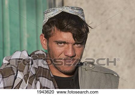 Stock Image - Young Afghan Man In Jalrez, Vardak Province, Afghanistan. Fotosearch