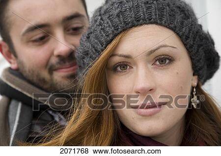 Young Couple Smiling, Whitby, Ontario View Large Photo Image Stock Photo - Young Couple Smiling, Whitby, Ontario. Fotosearch