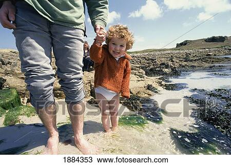 Young Girl Holding Parents Hand By Beach View Large Photo Image Stock Image - Young Girl Holding Parents Hand By Beach. Fotosearch