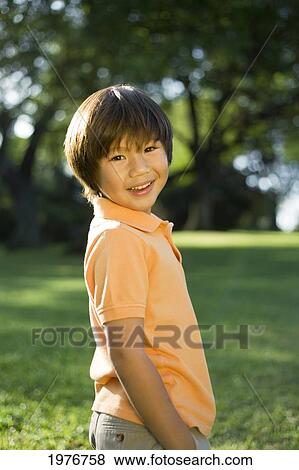 Young Japanese Child Posing For Portrait. View Large Photo Image Stock Photo - Young Japanese Child Posing For Portrait.. Fotosearch