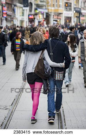 Young lovers in the street; Istanbul, Turkey View Large Photo Image Stock Photography - Young lovers in the street; Istanbul, Turkey. Fotosearch