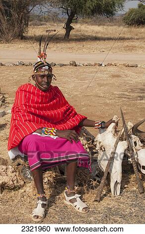 Young man in Samburu Tribe; Kenya View Large Photo Image Stock Image - Young man in Samburu Tribe; Kenya. Fotosearch