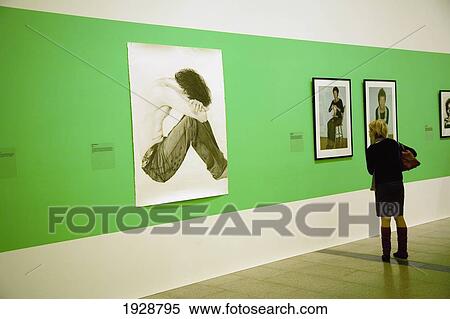 Young Woman In Art Gallery, Federation Square, Melbourne, Australia View Large Photo Image Stock Photography - Young Woman In Art Gallery, Federation Square, Melbourne, Australia. Fotosearch