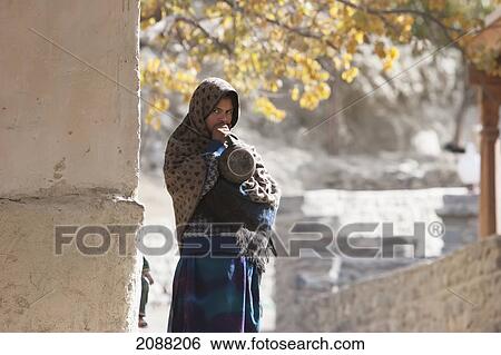 Young Woman, Shigar, Northern Areas, Pakistan View Large Photo Image Stock Photograph - Young Woman, Shigar, Northern Areas, Pakistan. Fotosearch