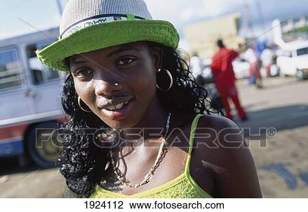 Stock Image - Young Woman Smiling Ãƒâ€šÃ‚Â . Fotosearch