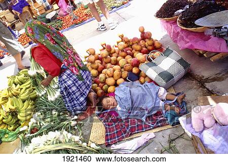 Stock Image - Zaachila Market. Fotosearch