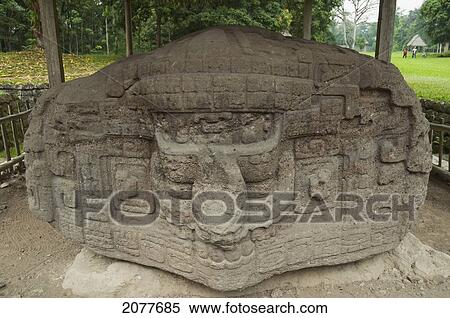 Zoomorph O Or Monument 15, Quirigu View Large Photo Image Stock Photography - Zoomorph O Or Monument 15, Quirigu. Fotosearch