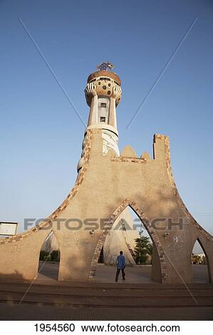 African Monument, Bamako, Mali View Large Photo Image Stock Image - African Monument, Bamako, Mali. Fotosearch
