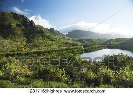 Alakoko Menehune Fish Pond, Niumalu (near Lihue); Kauai, Hawaii, United States of America View Large Photo Image Stock Photograph - Alakoko Menehune Fish Pond, Niumalu (near Lihue); Kauai, Hawaii, United States of America. Fotosearch