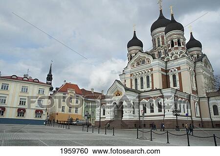 Alexander Nevsky Cathedral In Tallinn, Estonia View Large Photo Image Stock Image - Alexander Nevsky Cathedral In Tallinn, Estonia. Fotosearch