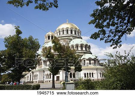 Stock Photography - Alexander Nevsky Cathedral, Sofia, Bulgaria. Fotosearch