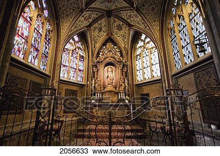 Altar To The Virgin Mary In The St. Nicholas Chapel Of The Aachen Cathedral Aachen, Germany View Large Photo Image Stock Image - Altar To The Virgin Mary In The St. Nicholas Chapel Of The Aachen Cathedral Aachen, Germany. Fotosearch