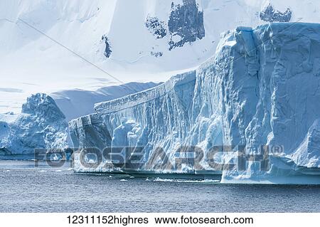 Antarctic icescape; Antarctica View Large Photo Image Stock Photograph - Antarctic icescape; Antarctica. Fotosearch