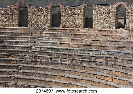 Antique Theatre, Ohrid, Macedonia View Large Photo Image Stock Photo - Antique Theatre, Ohrid, Macedonia. Fotosearch