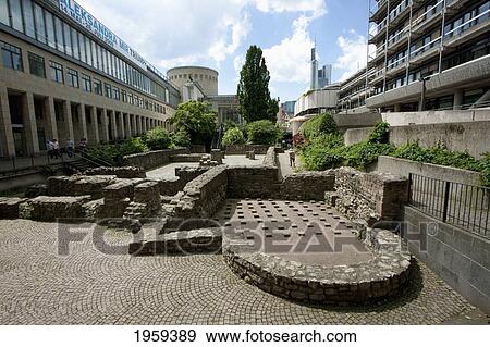 Archaeological Garden With Excavations Of A Roman Settlement And A Carolingian Royal Palatinate In Frankfurt Am Main, Germany View Large Photo Image Stock Photo - Archaeological Garden With Excavations Of A Roman Settlement And A Carolingian Royal Palatinate In Frankfurt Am Main, Germany. Fotosearch